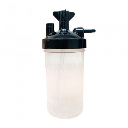 Single Bubble Humidifier Bottle for 10 litre oxygen concentrators